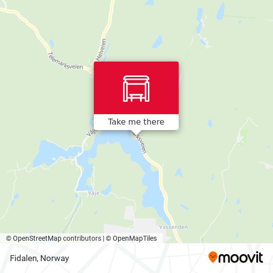 Fidalen map