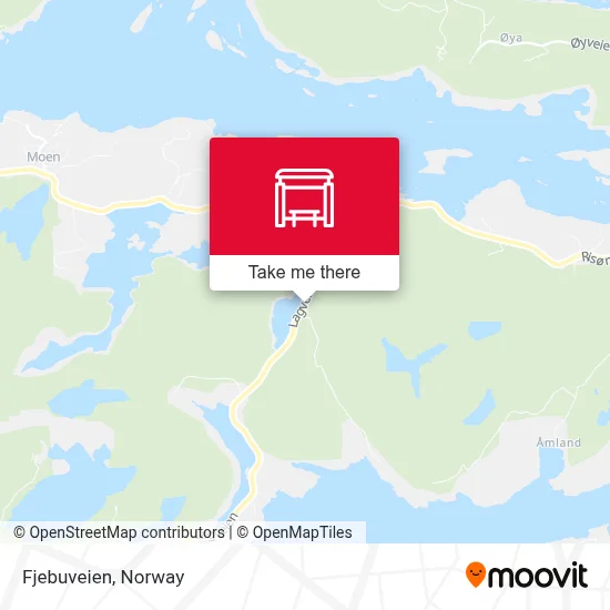 Fjebuveien map