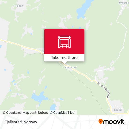 Fjellestad map