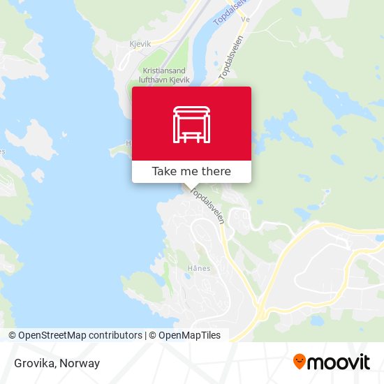 Grovika map