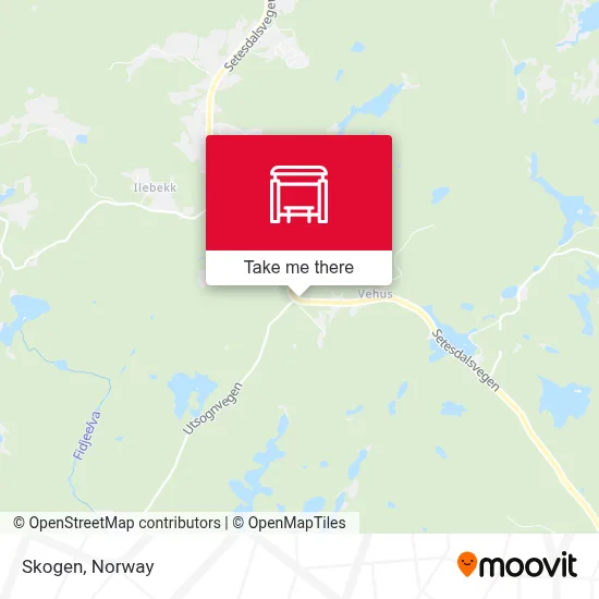 Skogen map