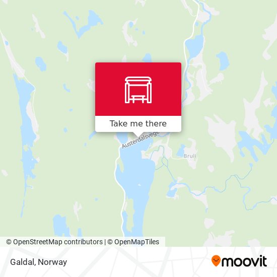 Galdal map