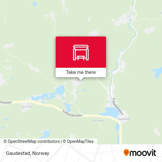 Gaudestad map