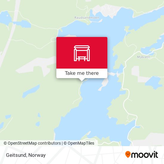 Geitsund map