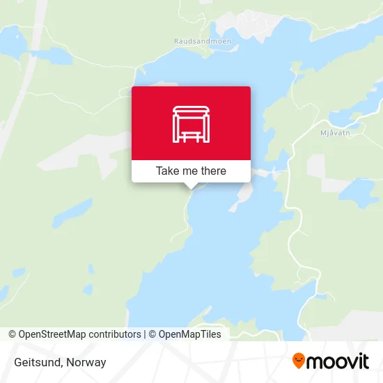 Geitsund map