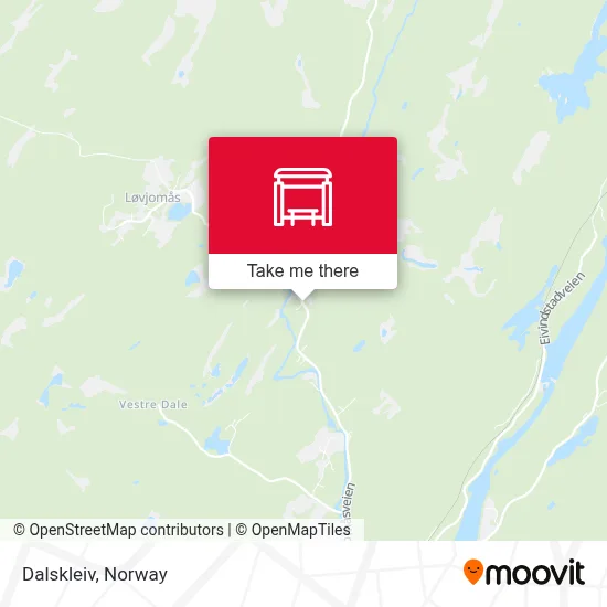 Dalskleiv map