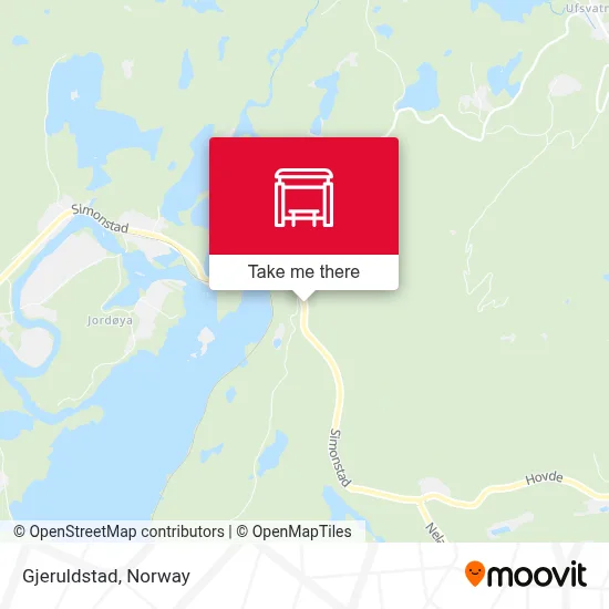 Gjeruldstad map