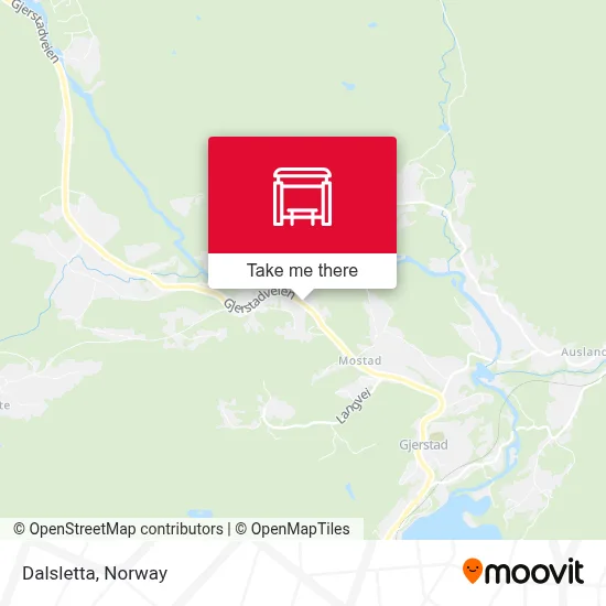 Dalsletta map