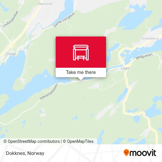 Dokknes map