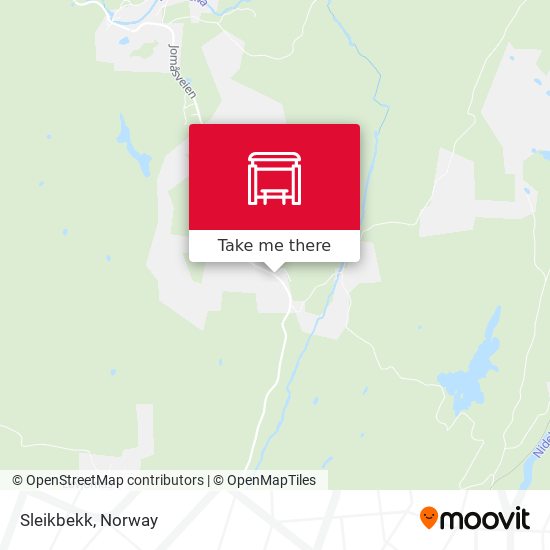 Sleikbekk map