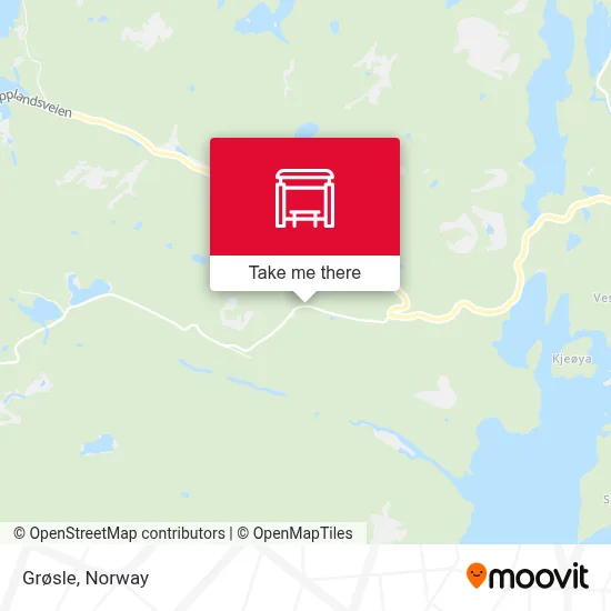 Grøsle map