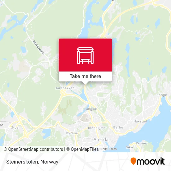Steinerskolen map