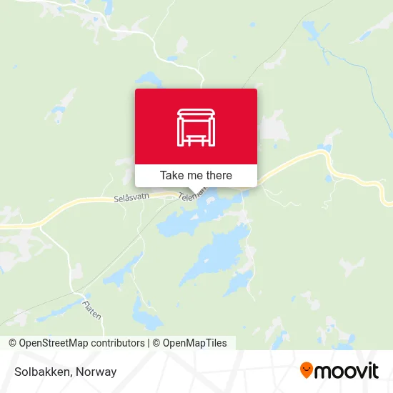 Solbakken map