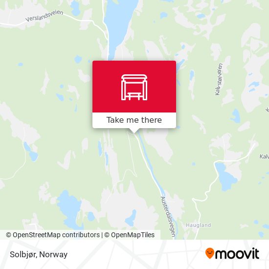 Solbjør map