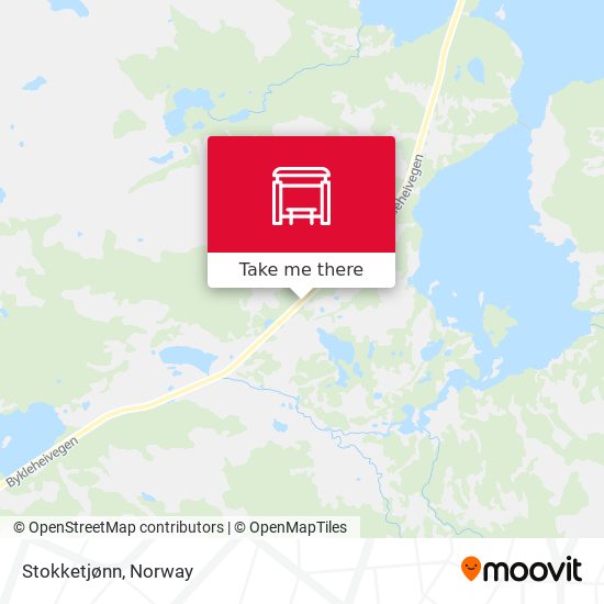 Stokketjønn map