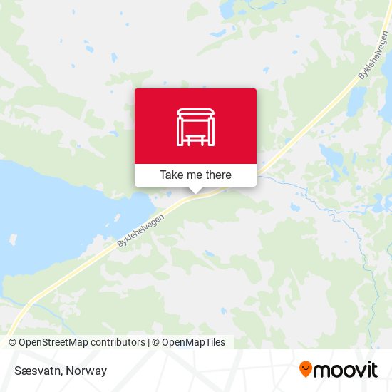 Sæsvatn map