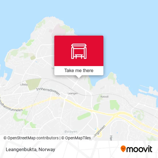 Leangenbukta map