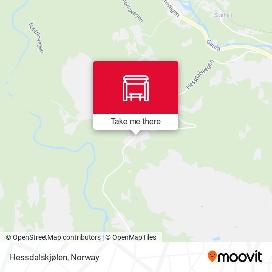 Hessdalskjølen map