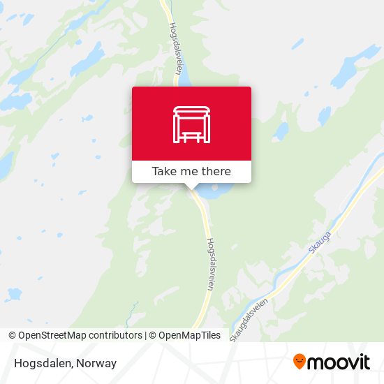 Hogsdalen map