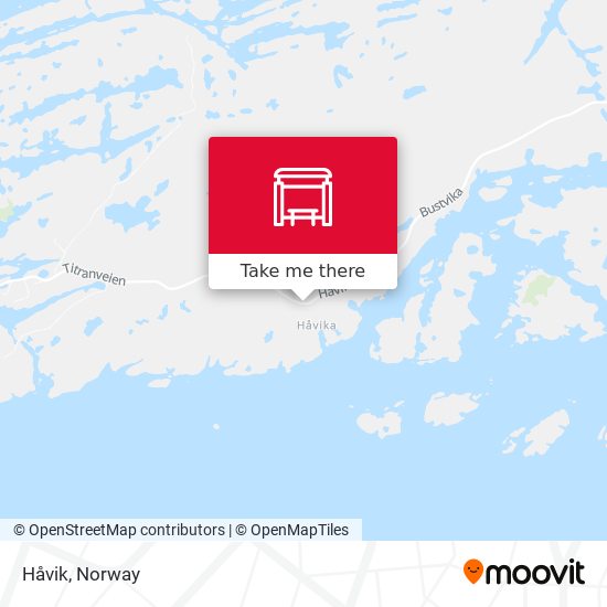 Håvik map