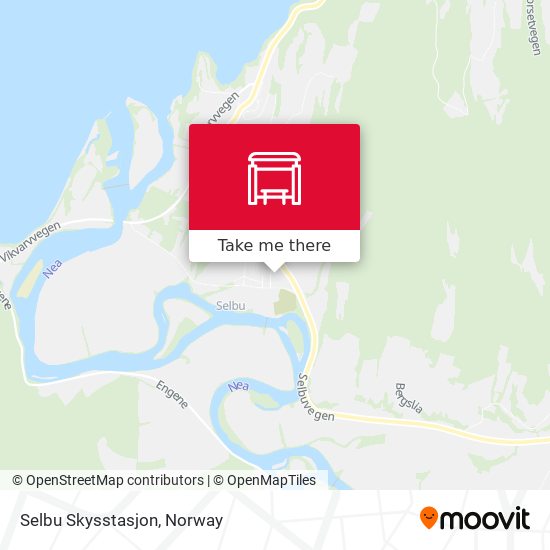 Selbu Skysstasjon map