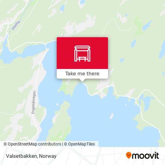 Valsetbakken map