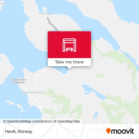 Høvik map