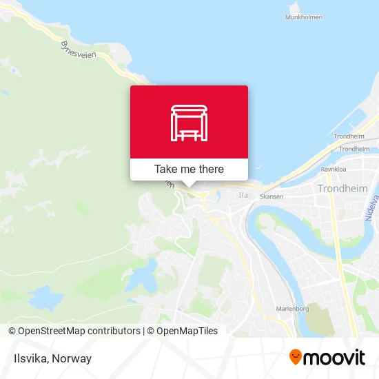 Ilsvika map