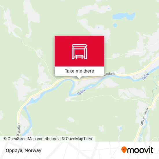 Oppøya map