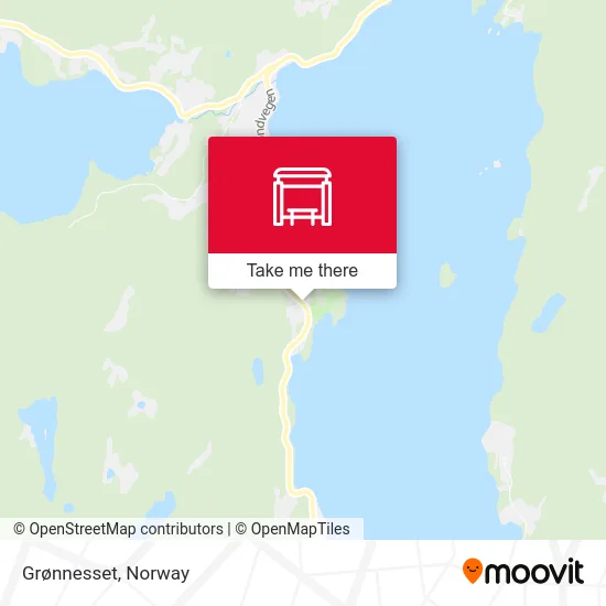 Grønnesset map