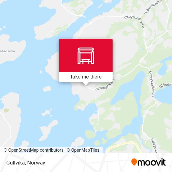 Gullvika map