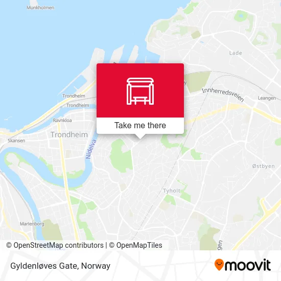 Gyldenløves Gate map