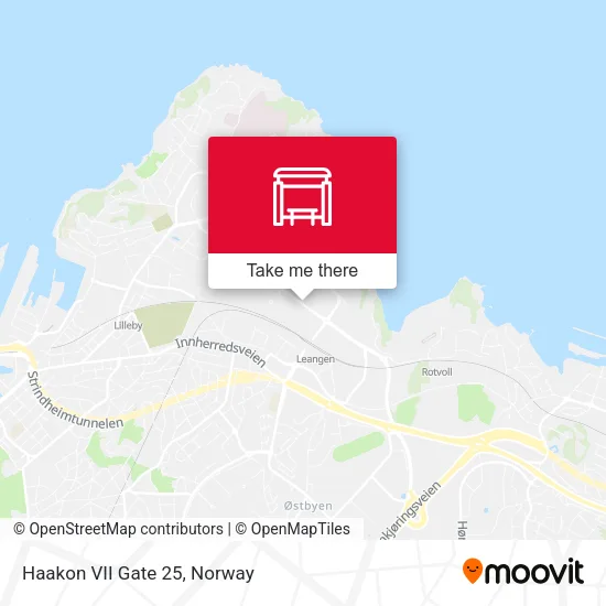 Haakon VII Gate 25 map