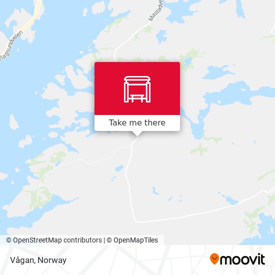 Vågan map