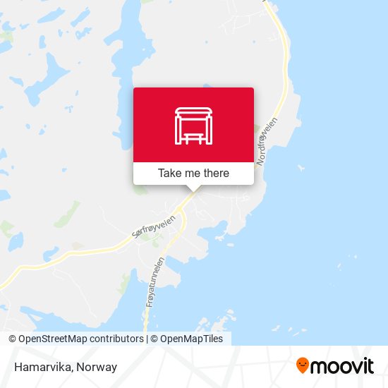 Hamarvika map