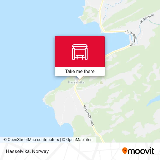 Hasselvika map