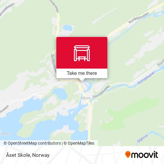 Åset Skole map