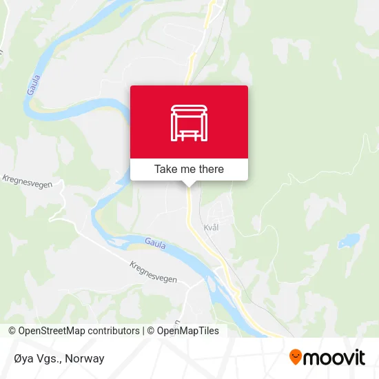 Øya Vgs. map
