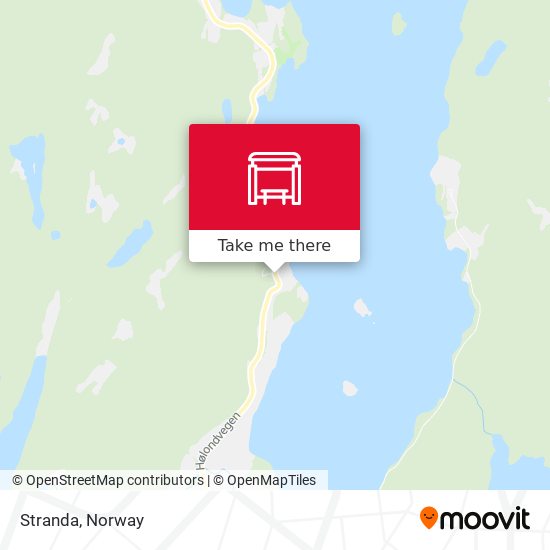 Stranda map