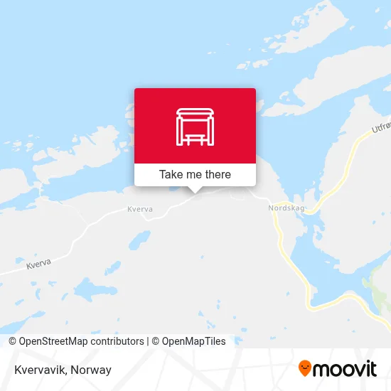 Kvervavik map