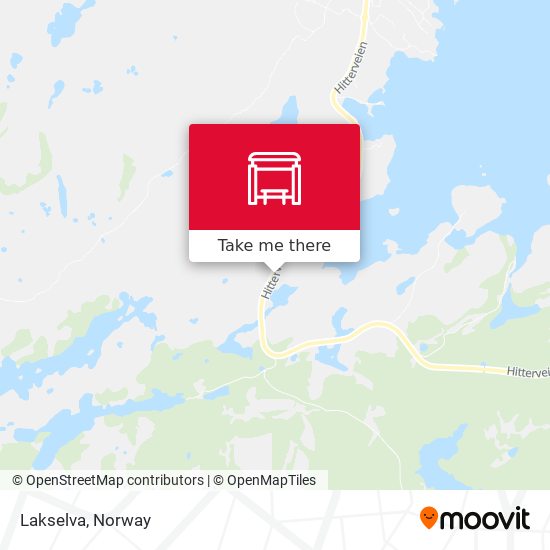 Lakselva map