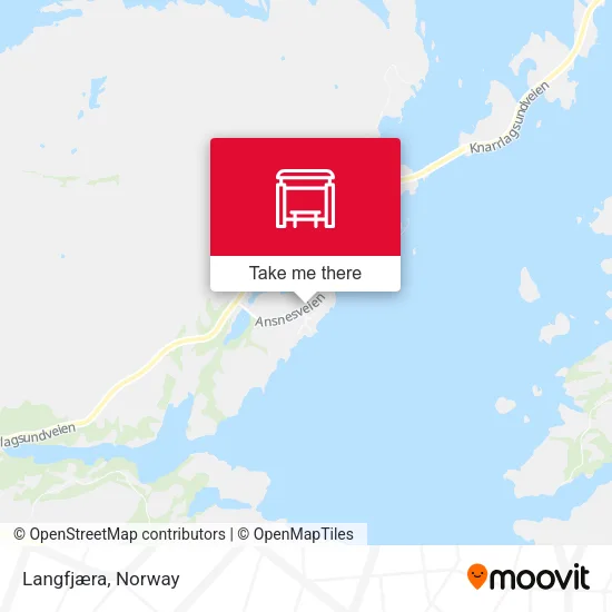 Langfjæra map