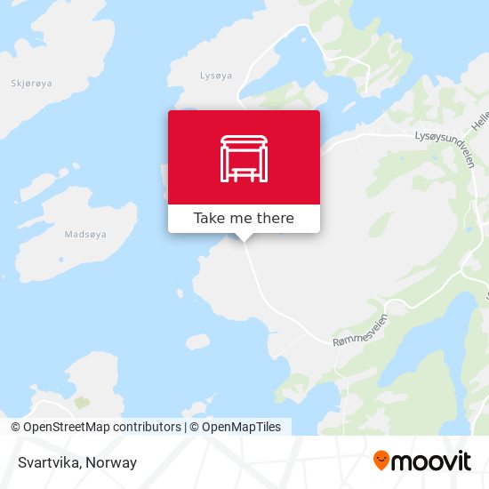 Svartvika map