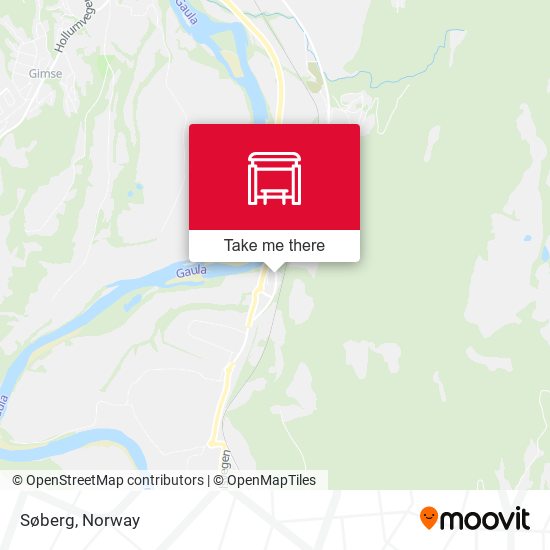 Søberg map