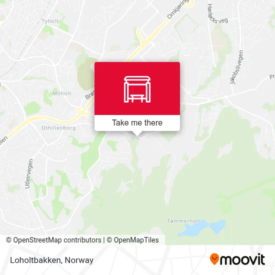 Loholtbakken map