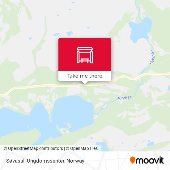 Søvassli Ungdomssenter map