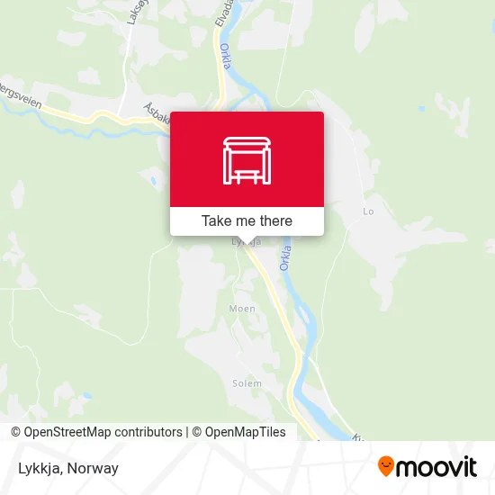 Lykkja map