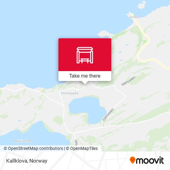 Kallklova map