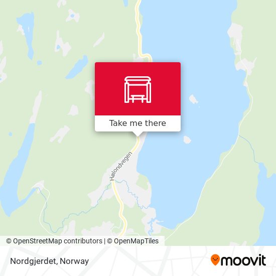 Nordgjerdet map