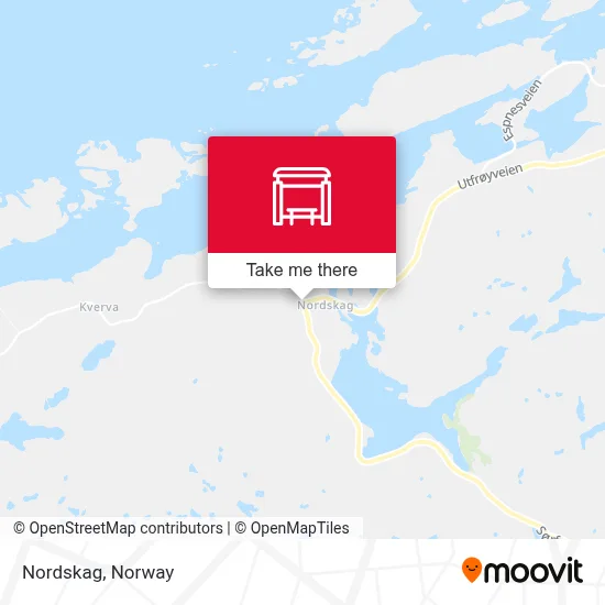 Nordskag map